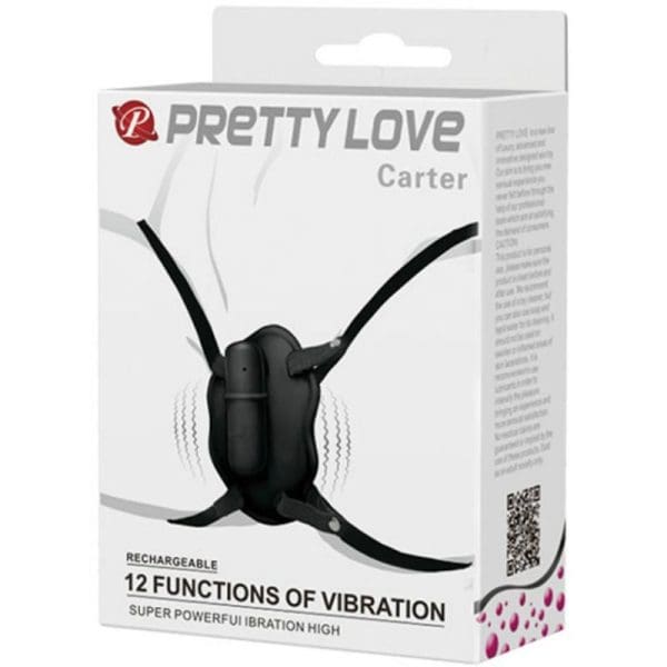 PRETTY LOVE - STRAP ON WITH CARTER VIBRATING BULLET 7